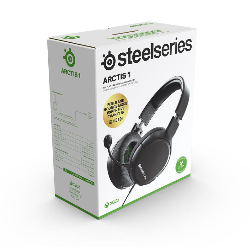 SteelSeries Arctis 1 All-Platform Wired Gaming Headset (XboxSX/Xboxone/PS5/PS4/PC/Switch) (PN61429) - DataBlitz