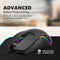 VERTUX ARGON Lag-Free Optimum Performance Gaming Mouse (Black) - DataBlitz