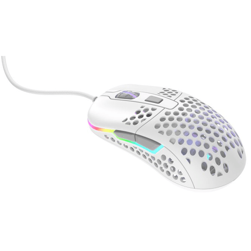 XTRFY M42 RGB ULTRA LIGHT GAMING MOUSE (WHITE) - DataBlitz