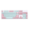 TAIHAO DOUBLE SHOT PBT KEYCAPS SET FOR CHERRY MX SWITCH (104-KEYS) (BABY MIAMI) (PINK/MINT) (C02BP201) - DataBlitz