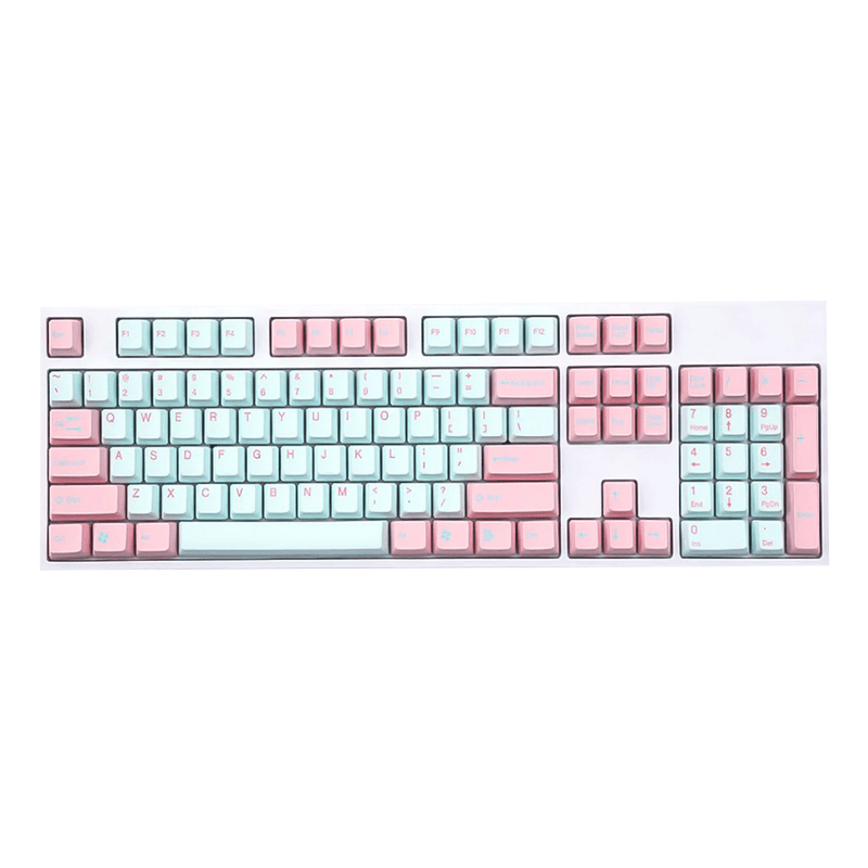 TAIHAO DOUBLE SHOT PBT KEYCAPS SET FOR CHERRY MX SWITCH (104-KEYS ...