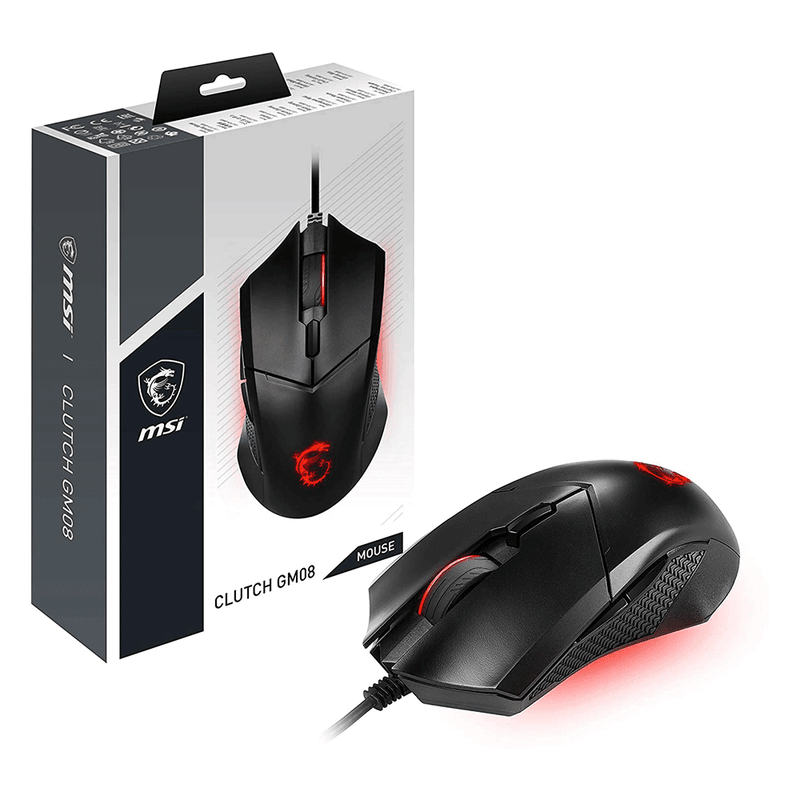 MSI CLUTCH GM08 GAMING MOUSE - DataBlitz