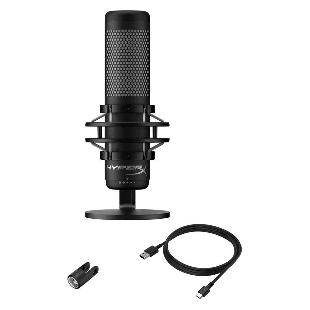 HYPERX QUADCAST S STANDALONE RGB USB MICROPHONE FOR PC/PS4/MAC - DataBlitz