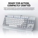 ASUS ROG Strix Scope NX TKL Wired Mechanical Gaming Keyboard (Moonlight White) Blue Switch Clicky & Tactile - DataBlitz
