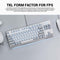ASUS ROG Strix Scope NX TKL Wired Mechanical Gaming Keyboard (Moonlight White) Blue Switch Clicky & Tactile - DataBlitz