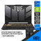 Asus TUF Gaming F15 FX507ZM-HN159W Laptop (Jaeger Gray) | 15.6”  FHD | i7-12700H | 16GB DDR5 | 512 GB SSD | RTX™ 3060 | Windows 11 Home | TUF Gaming Backpack - DataBlitz