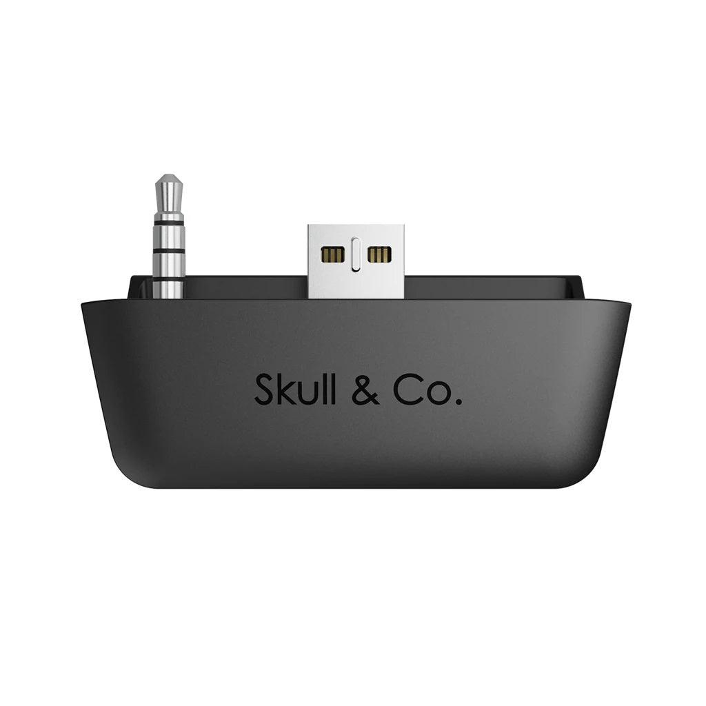 SKULL & CO. AUDIOBOX: BLUETOOTH 5.0 AUDIO ADAPTER FOR XBOX (XB1/XBSX/ELITE) CONTROLLERS AB01-BK - DataBlitz