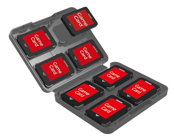 DOBE NSW GAME CARD STORAGE FOR N-SWITCH 8 GRIPS BLACK (TNS-19303) - DataBlitz
