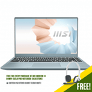 MSI MODERN 14 B4MW-232LA 14" PRO NOTEBOOK (BLUESTONE) + FREE LOGITECH H150 STEREO HEADSET (CLOUD WHITE) - DataBlitz
