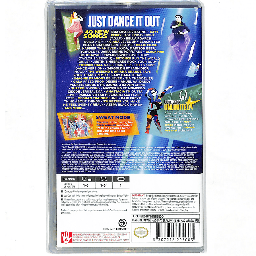 Nintendo Switch Just Dance 2022