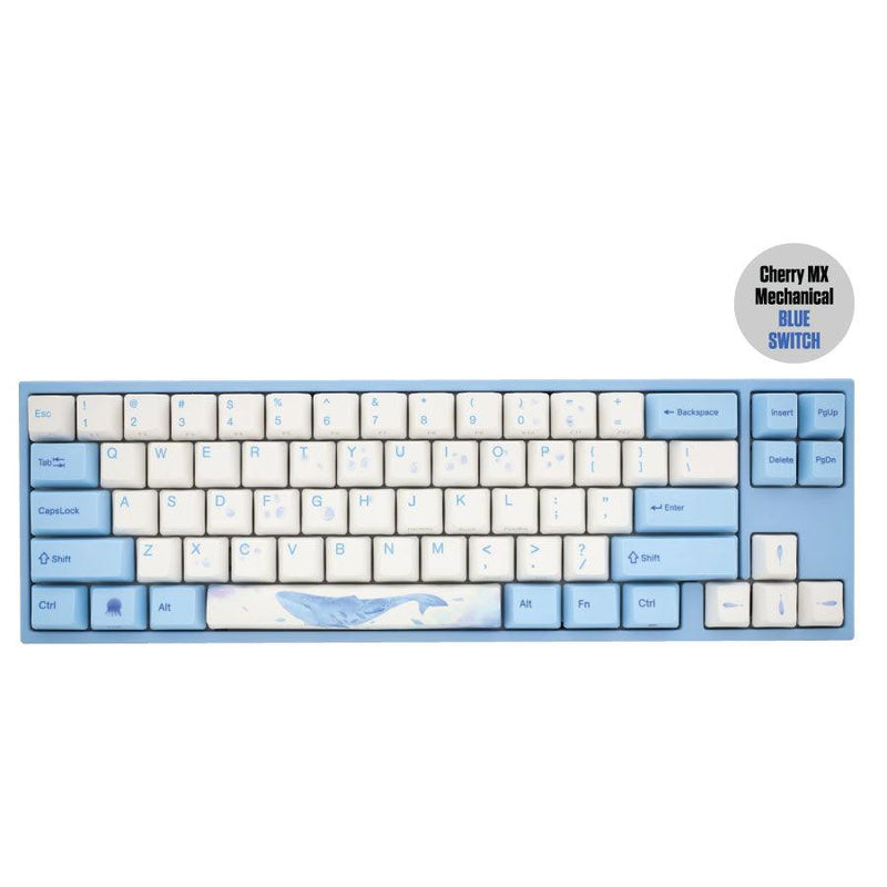 DUCKY MIYA PRO SEA MELODY MECHANICAL KEYBOARD (CHERRY MX BLUE) (MY68NC1N/WBPE7HV) - DataBlitz