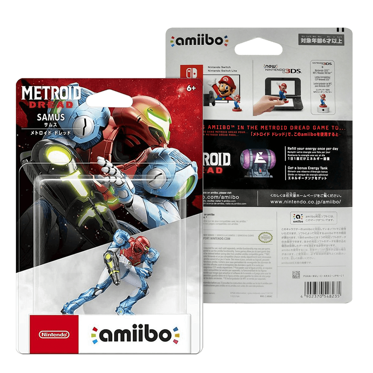 NINTENDO AMIIBO METROID DREAD SERIES SAMUS (JPN) - DataBlitz