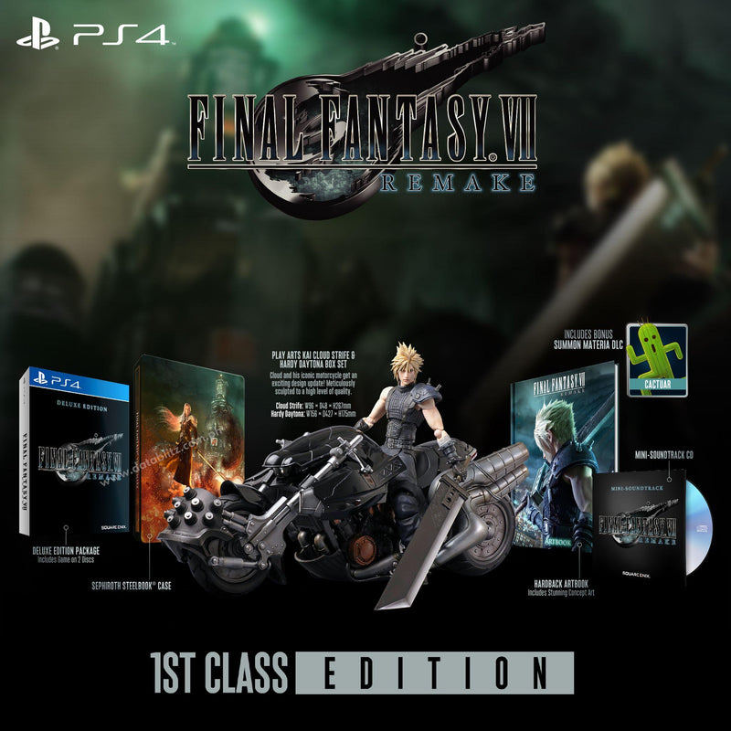 DATABLITZ ECOMMERCE | PS4 FINAL FANTASY VII REMAKE FIRST CLASS