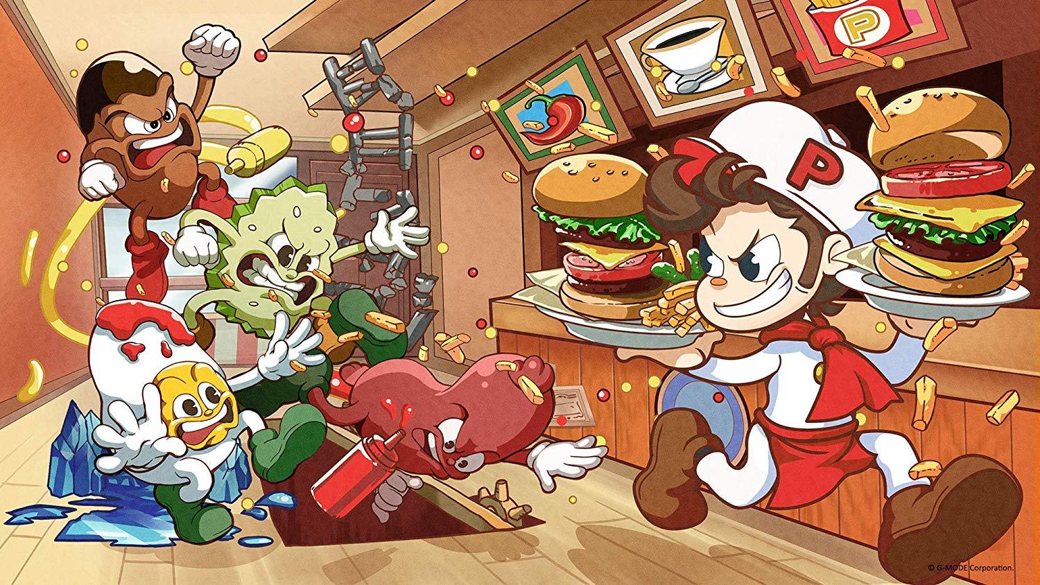 Nintendo Switch Burgertime Party