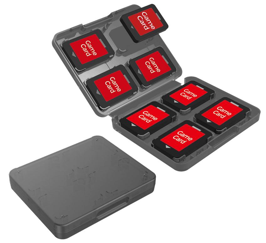 DOBE NSW GAME CARD STORAGE FOR N-SWITCH 8 GRIPS BLACK (TNS-19303) - DataBlitz
