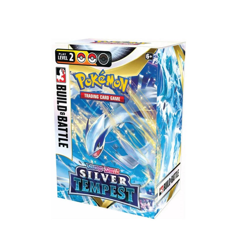 Pokemon Trading Card Game SS12 Sword & Shield Silver Tempest Build & Battle Box (183-85105) - DataBlitz