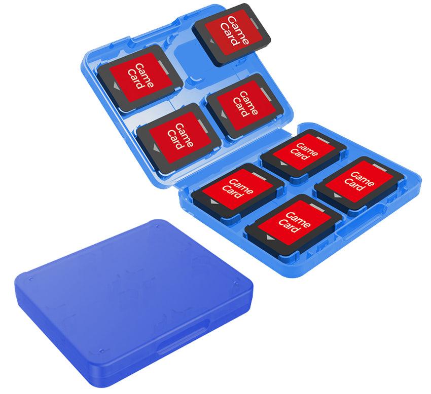 DOBE NSW GAME CARD STORAGE FOR N-SWITCH 8 GRIPS BLUE (TNS-19303) - DataBlitz