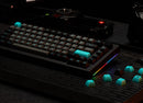 Akko Black & Cyan 5075B Plus Multi-Modes RGB Mechanical Keyboard