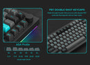 Akko Black & Cyan 5075B Plus Multi-Modes RGB Mechanical Keyboard