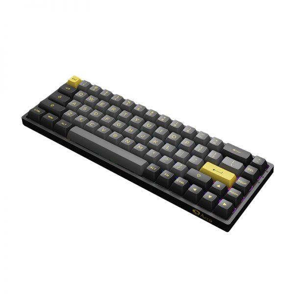 AKKO Black & Gold 3068B Plus Multi-Modes RGB Mechanical Keyboard (AKKO CS Jelly Purple) - DataBlitz