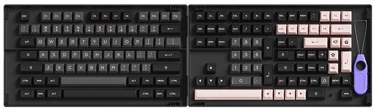 AKKO BLACK & PINK FULL KEYCAPS SET ASA 158 KEYS - DataBlitz