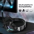 Vertux Blitz 7.1 Surround Sound Gaming Headphone Black - DataBlitz