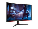 AOC C27G2ZE 27” FHD 240HZ Curved FreeSync Gaming Monitor (Black/Red) - DataBlitz