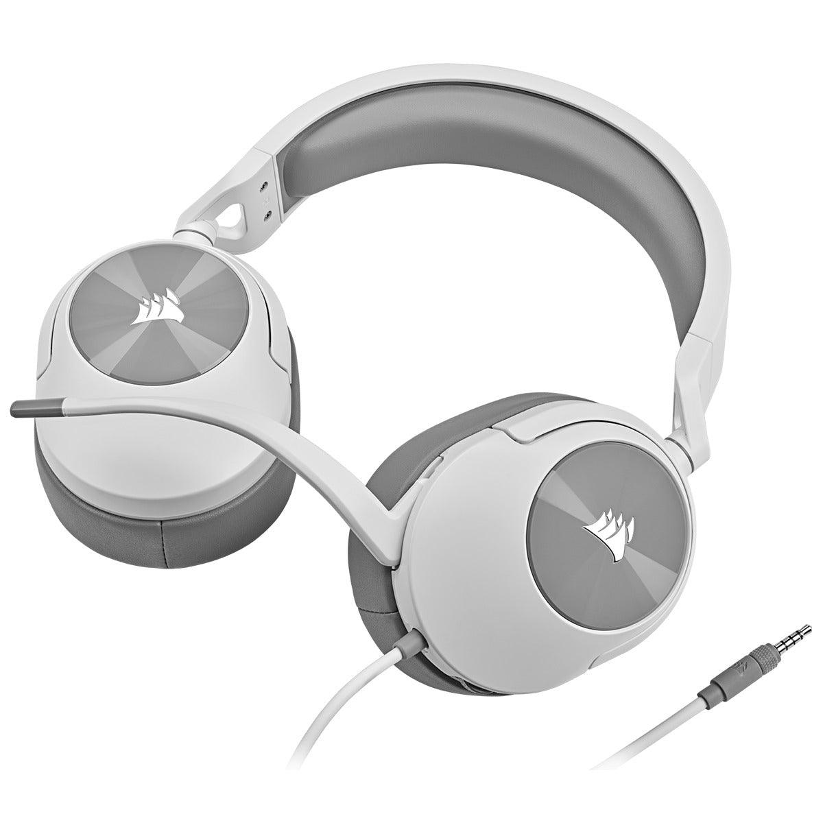 Corsair HS55 Surround Wired Gaming Headset (White) - DataBlitz