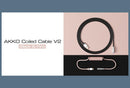 AKKO COILED AVIATOR CABLE V2 (BLACK & PINK) - DataBlitz