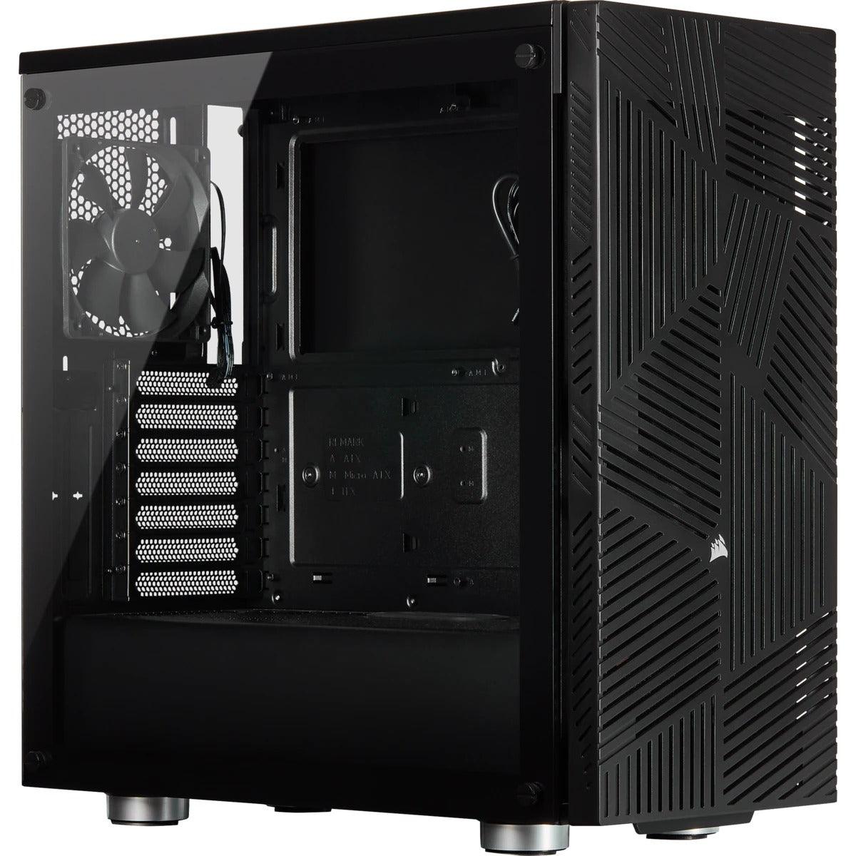 Corsair 275R Airflow Tempered Glass Mid-Tower Gaming Case (Black) - DataBlitz