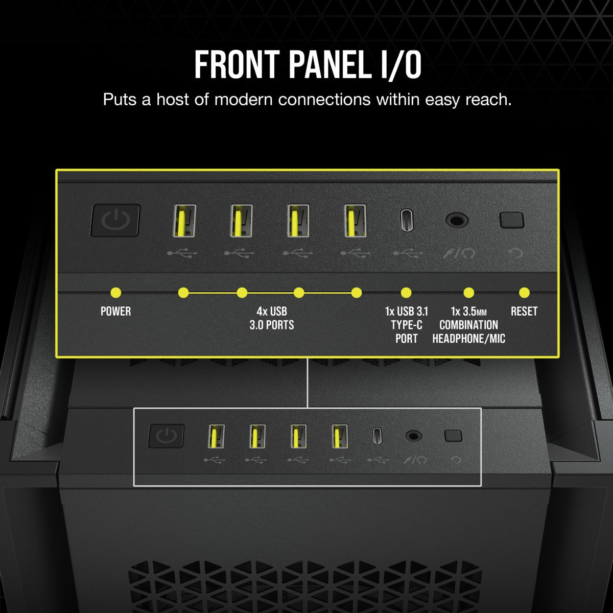 Corsair 7000D Airflow Full-Tower ATX PC Case (Black)