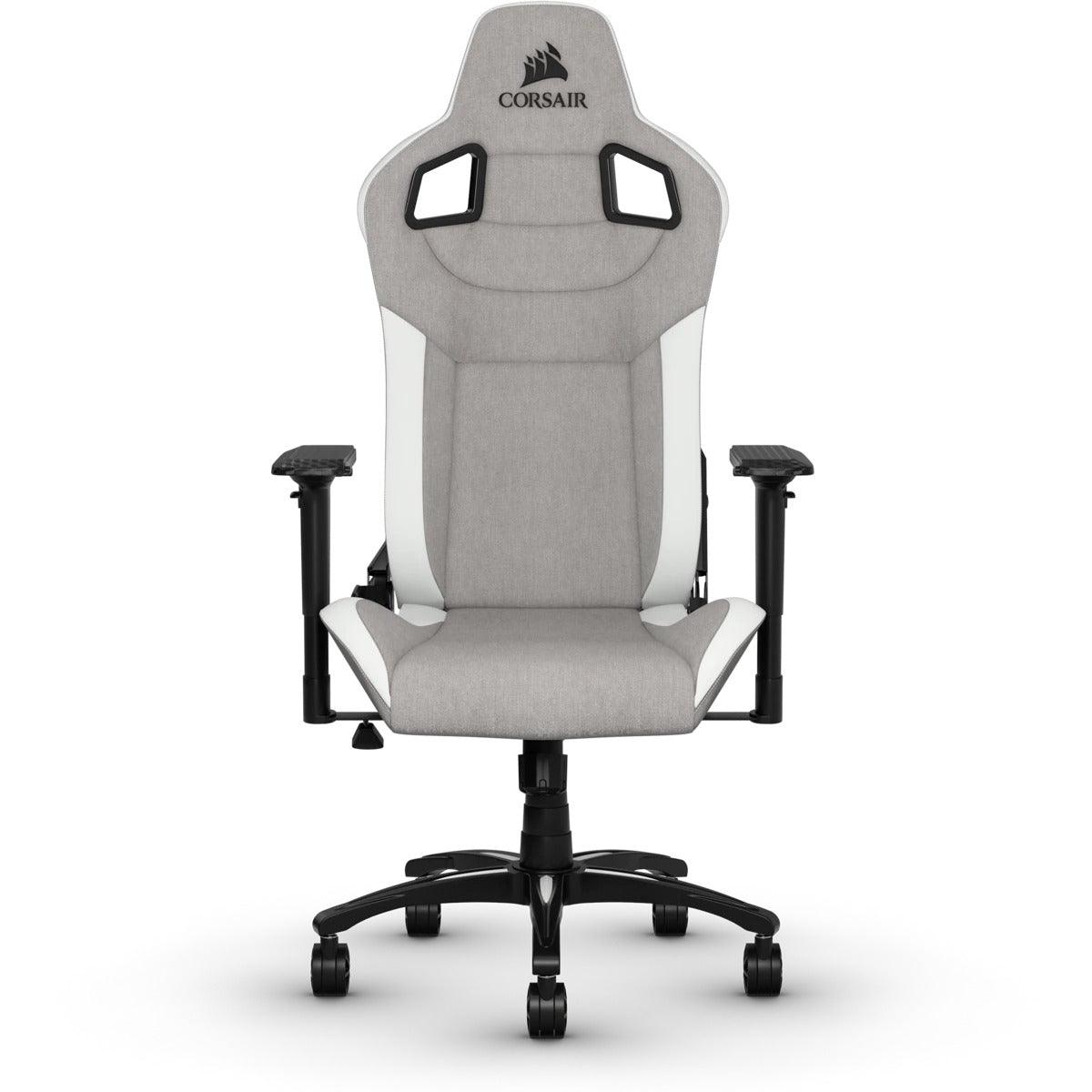 Corsair T3 Rush Gaming Chair (Gray/White) - DataBlitz
