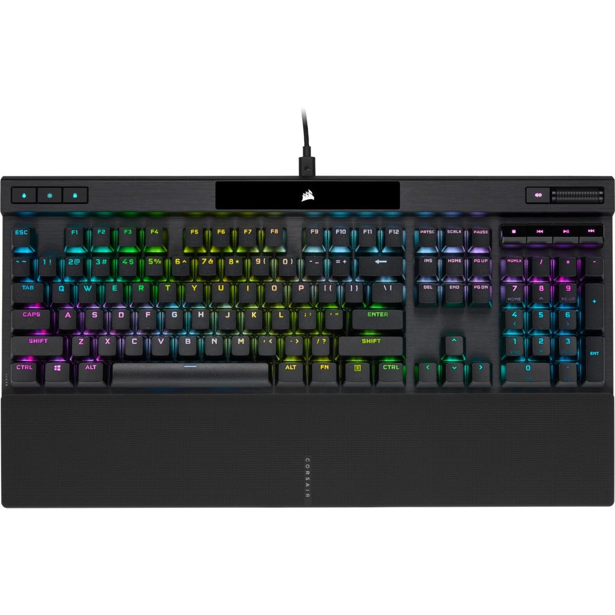 Corsair K70 RGB Pro Mechanical Gaming Keyboard With PBT Double Shot Pro Keycaps (Cherry MX Blue) - DataBlitz