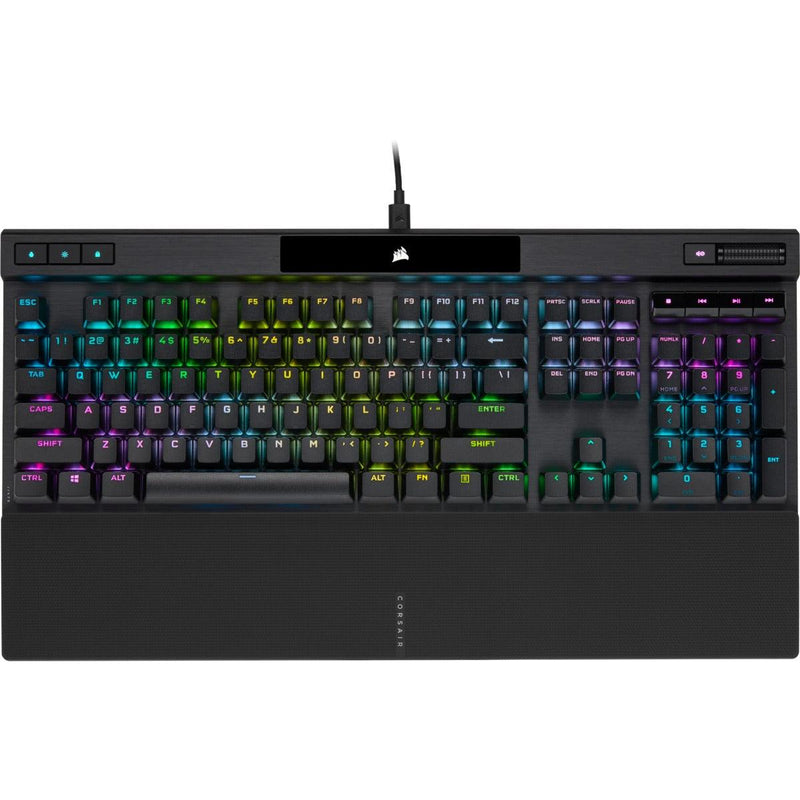 Corsair K70 RGB Pro Mechanical Gaming Keyboard With PBT Double Shot Pro Keycaps (Cherry MX Blue) - DataBlitz