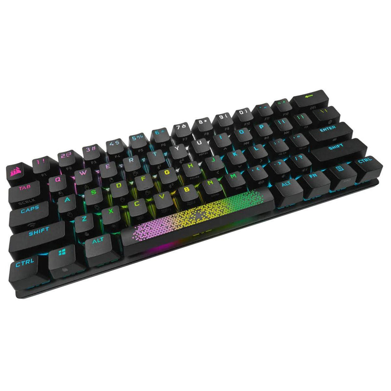 Corsair K70 Pro Mini Wireless 60% Mechanical Cherry MX Red Switch Gaming Keyboard With RGB Backlighting (Black) - DataBlitz