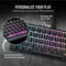 Corsair K65 RGB Mini 60% Mechanical Gaming Keyboard Cherry MX Red (Black) - DataBlitz