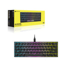 Corsair K65 RGB Mini 60% Mechanical Gaming Keyboard Cherry MX Red (Black) - DataBlitz