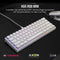 Corsair K65 RGB Mini 60% Mechanical Gaming Keyboard Cherry MX Red (White) - DataBlitz