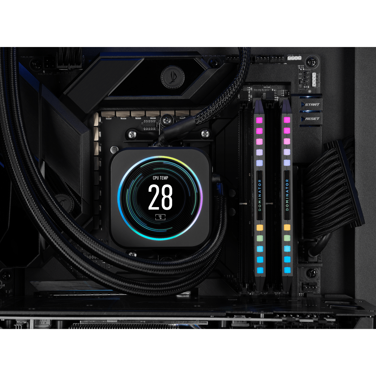 CORSAIR Dominator Platinum RGB 32GB (2 X 16GB) DDR5 DRAM 5600MHZ Memory Kit (CMT32GX5M2B5600Z36) - DataBlitz