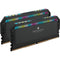 CORSAIR Dominator Platinum RGB 32GB (2x16GB) DDR5 DRAM 5600MHZ C36 Memory Kit (Black) (CMT32GX5M2B5600C36) - DataBlitz