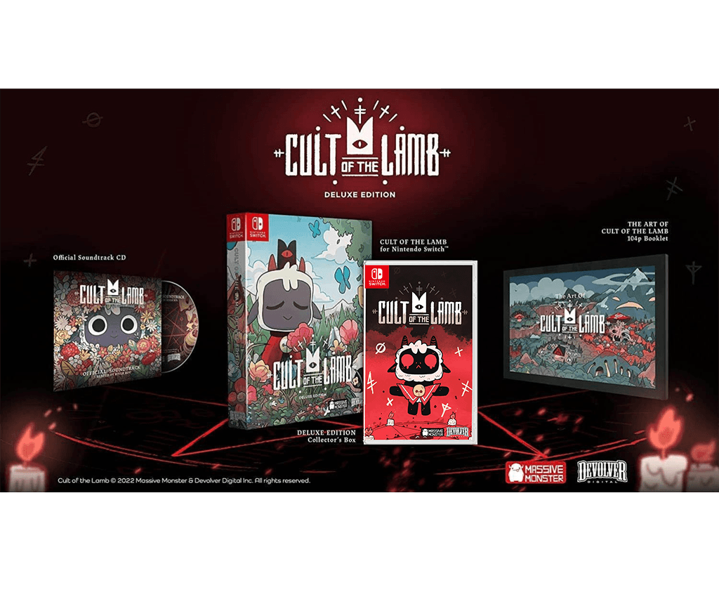 Nintendo Switch Cult Of The Lamb Deluxe Edition