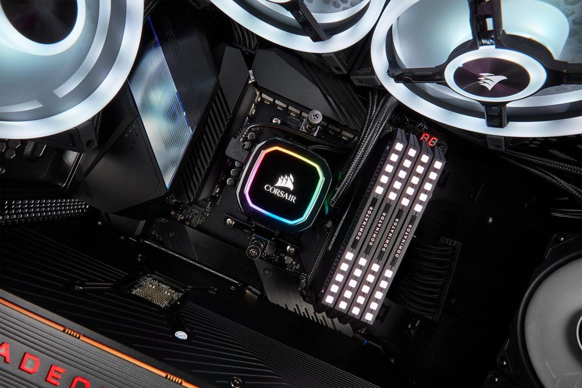 Corsair ICUE H100I RGB Pro XT 240mm Liquid CPU Cooler - DataBlitz