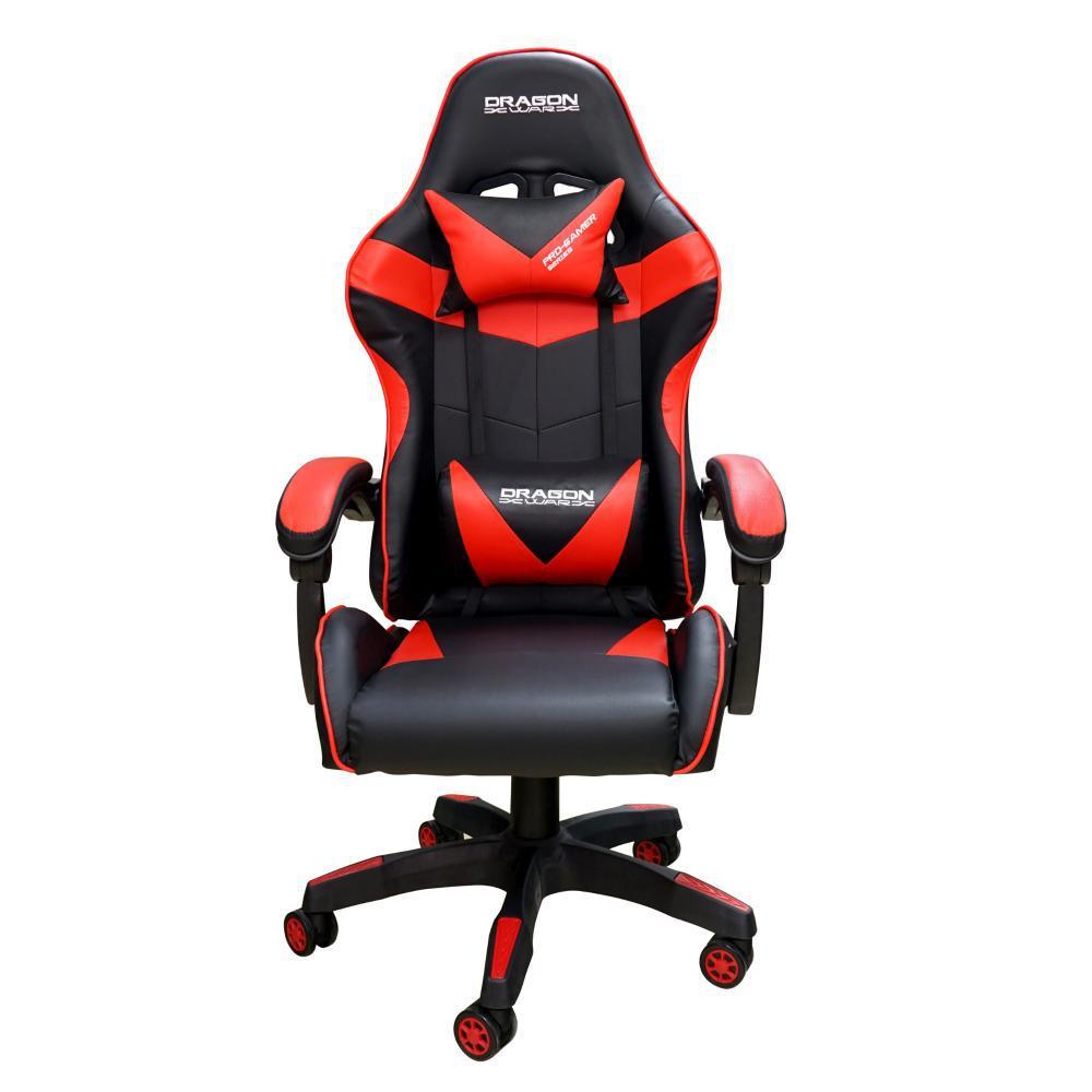 DRAGONWAR ERGONOMIC GAMING CHAIR (RED/BLACK) (GC-035) - DataBlitz