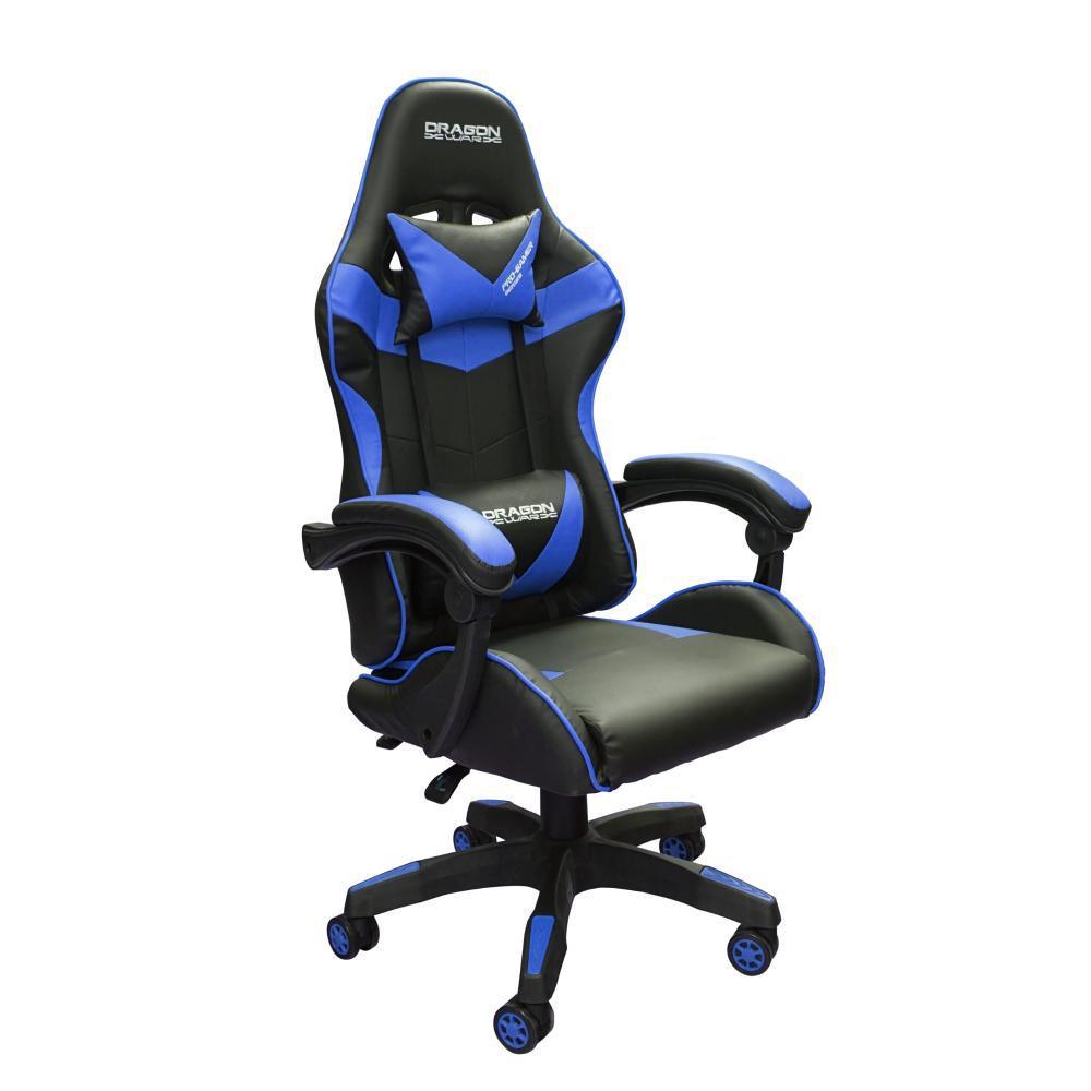 Dragonwar Ergonomic Gaming Chair (Blue/Black) (GC-035) - DataBlitz