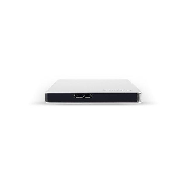Toshiba Canvio Slim 1TB 2.5" USB 3.0 Portable External Hard Drive (Silver) - DataBlitz
