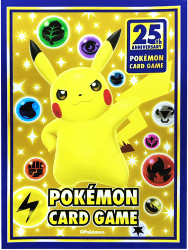 POKEMON TRADING CARD GAME 25TH ANNIVERSARY DECK SHIELD PIKACHU (9315614) - DataBlitz