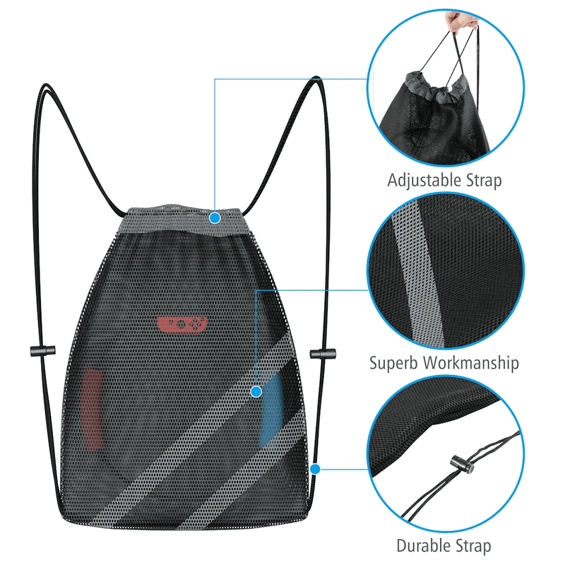 OIVO NSW Ring-Con Storage Bag (Large) (Black) (IV-SW104)
