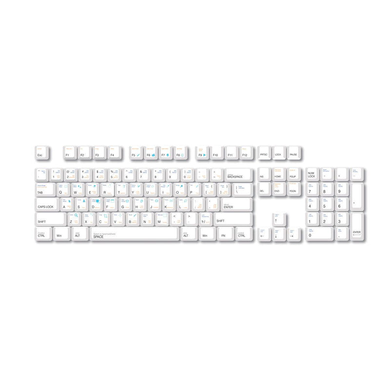 Royal Kludge PBT Keycaps 136 Keys CR-9 - DataBlitz