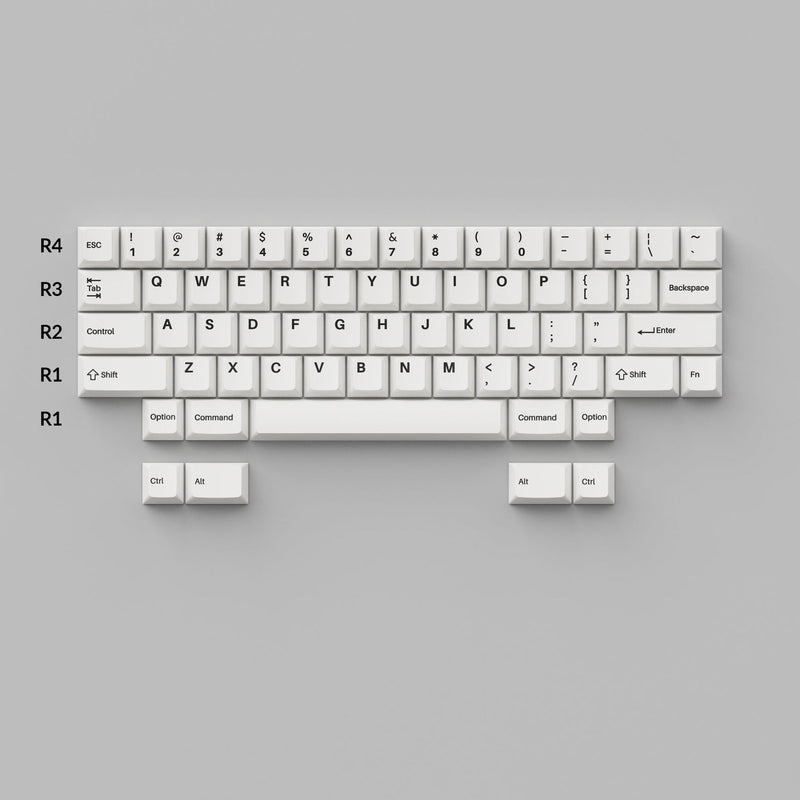 Keychron Cherry Profile Double Shot PBT Full Set Keycaps - BoW