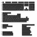 Keychron Double Shot PBT Full Set Keycaps - White On Black